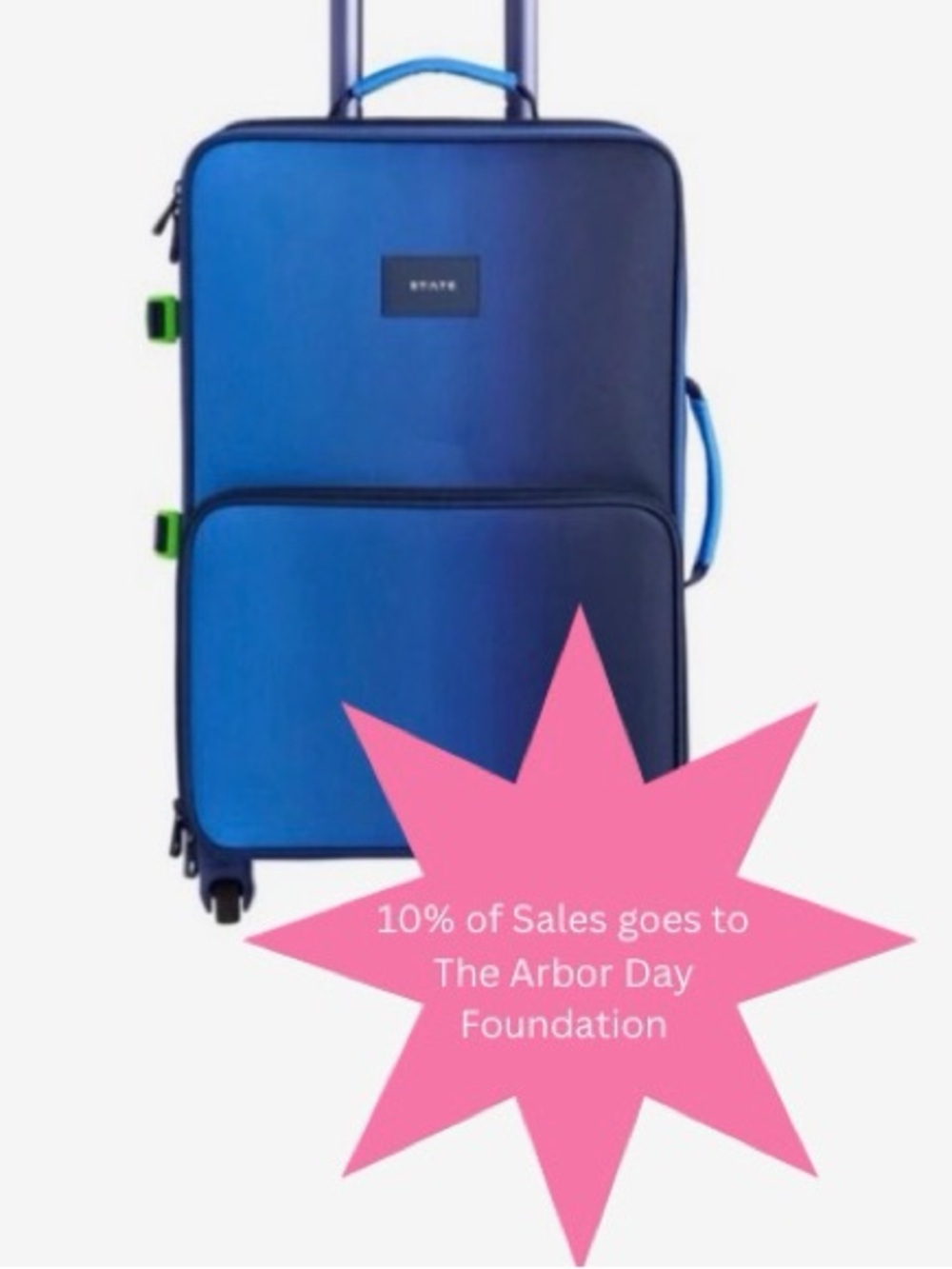 STATE Logan Kids Canvas Bag in Blue Ombre